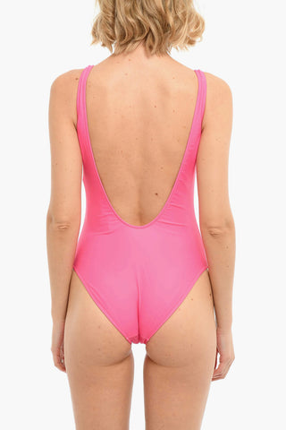 SWIM One-piece Swimsuit with Logo Print