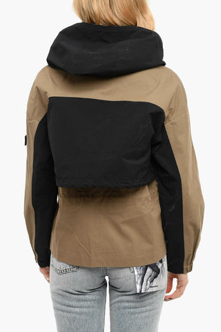 Hooded Windbreaker Double Layered