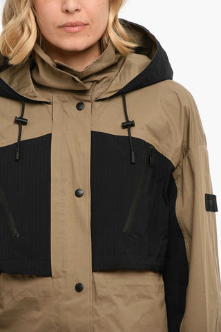 Hooded Windbreaker Double Layered