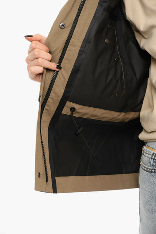 Hooded Windbreaker Double Layered
