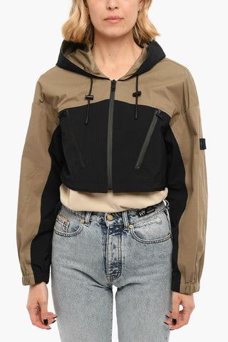 Hooded Windbreaker Double Layered