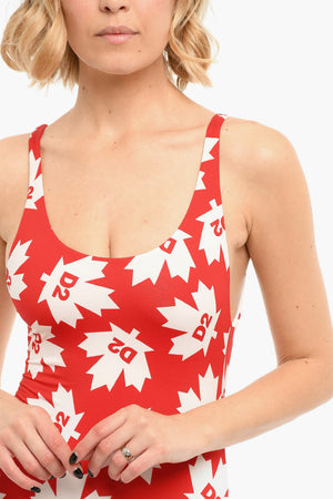 Costume Intero con Stampa Logo