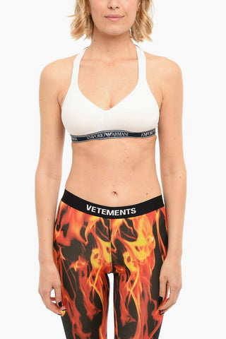 EMPORIO Padded Bralette With Logoed Elastic