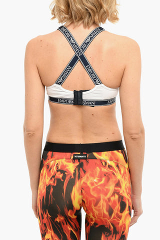 EMPORIO Padded Bralette With Logoed Elastic