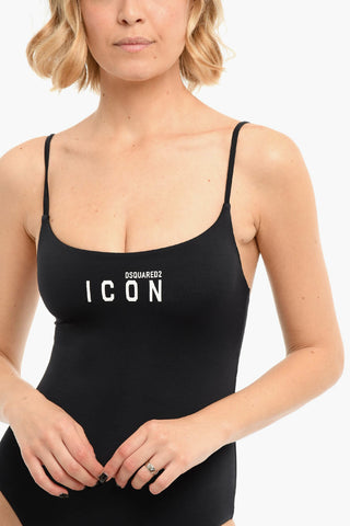 Logo-printed One-piece Swimsuit
