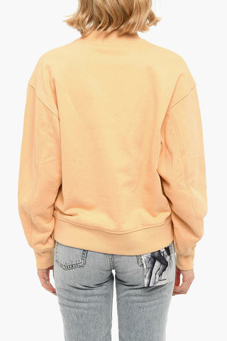 Brushed Cotton Crewneck Sweatshirt