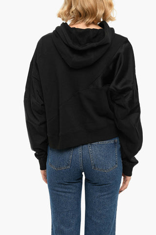 Printed Logo Brushed Cotton Hoodie