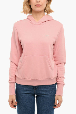 Embroidered Logo Brushed Cotton Hoodie