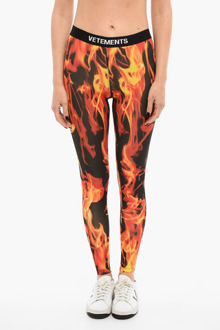 Printed High Waisted Leggings