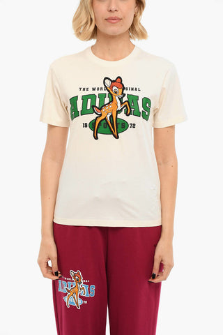 Embroidered BAMBI Short Sleeved T-shirt