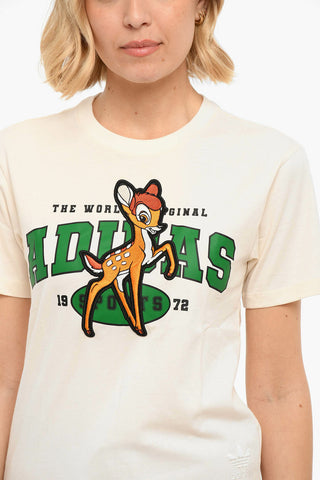 Embroidered BAMBI Short Sleeved T-shirt
