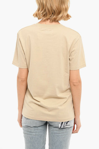 Logo print Crewneck Short Sleeved T-shirt