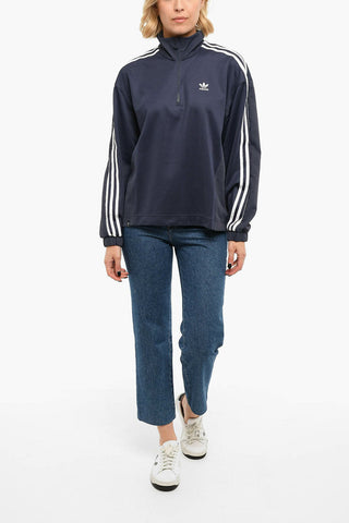 Contrasting Bands TRACK Sweatshirt