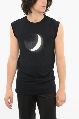 Cotton MOON T-shirt with Print