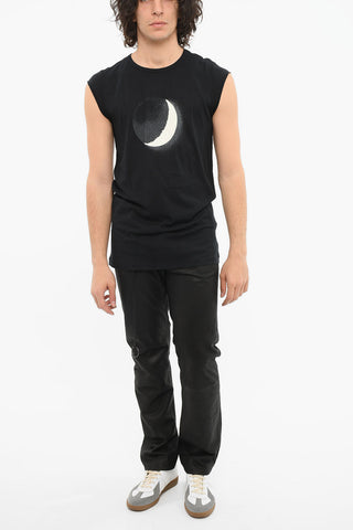 Cotton MOON T-shirt with Print