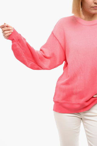Drop Shoulder Sweatshirt with Gradient Effect