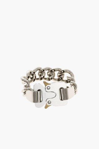 Bracciale a Catena in Ottone con Fibbia Rollercoaster