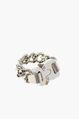 Bracciale a Catena in Ottone con Fibbia Rollercoaster