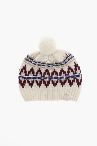 Wool Beanie with Elastic Edge