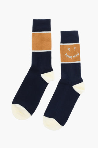 HAPPY Long Socks with Logo
