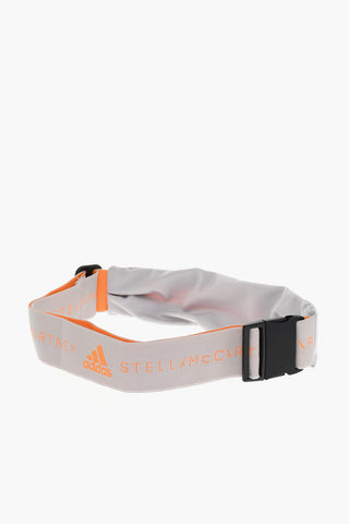 STELLA MCCARTNEY Elasticated RUN Waist Bag with Fluo Zip Closure