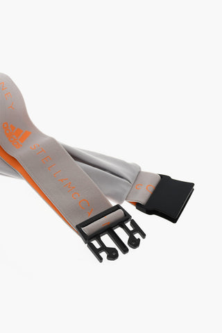 STELLA MCCARTNEY Elasticated RUN Waist Bag with Fluo Zip Closure