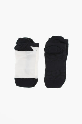 STELLA MCCARTNEY Set 2 Paia di Calzini Logati