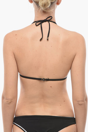 Triangle Bikini Top With Cut-Out Details