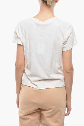 Recycled-cotton Printed Crewneck T-shirt