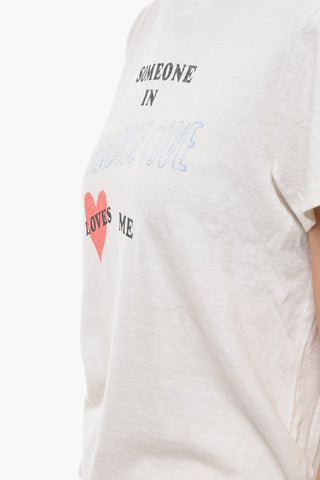 Recycled-cotton Printed Crewneck T-shirt