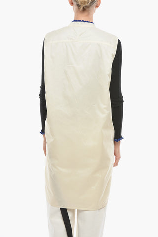 DRKSHDW Gilet Oversize in Nylon con Ricamo Logo