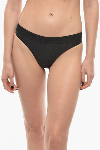 Bikini-Slip mit Allover-Motiv