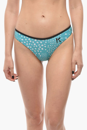 Bikini-Slip Bicolor DOTS mit kontrastierenden Kanten
