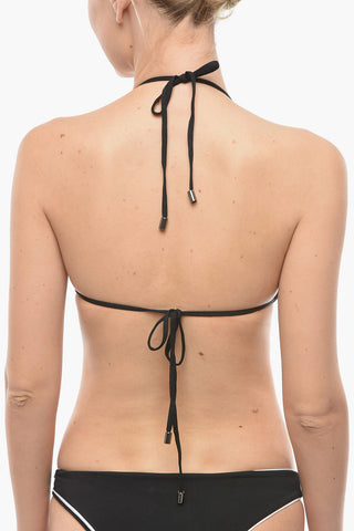 Lurex Triangle Bikini Top