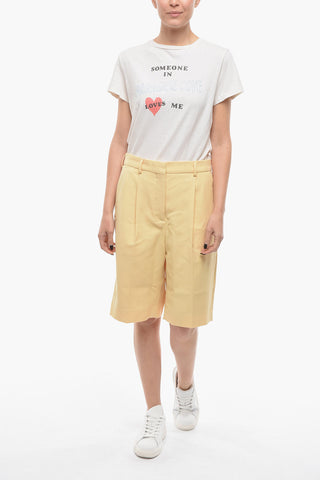 Single Pleat Tailoring Shorts
