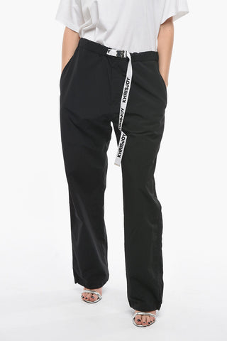 Nylon Jogger with Logoed Woven-belt
