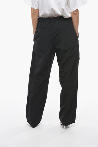 Nylon Jogger with Logoed Woven-belt