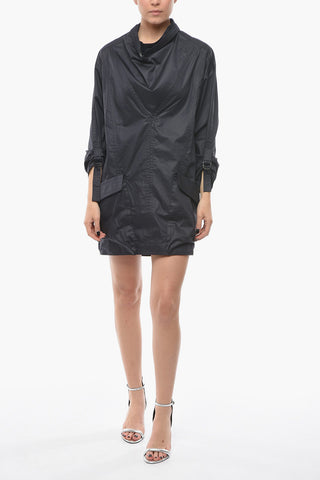 Vestito FRISO con Tasche con Aletta