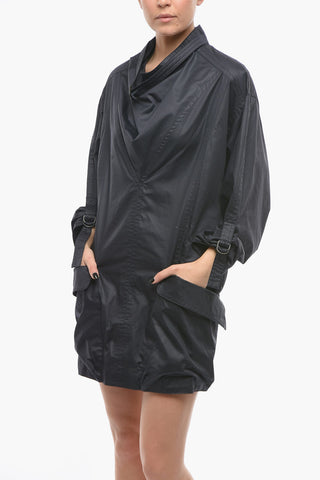 Vestito FRISO con Tasche con Aletta