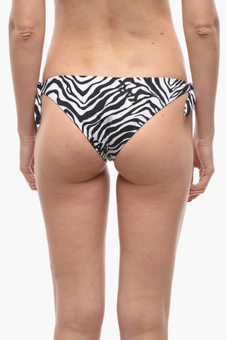 애니멀 프린트 비키니 팬티 사이드 끈
