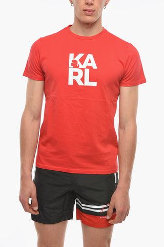 Logo Printed Crew-neck T-Shirt