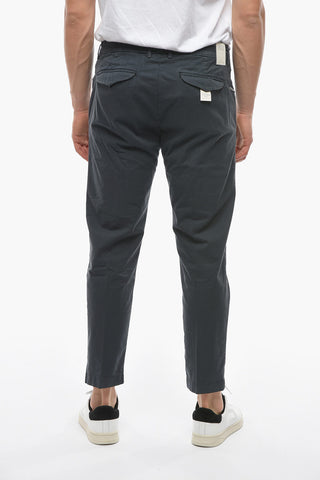 Pantaloni Chino MARAIS Tapered Fit in Tinta Unita