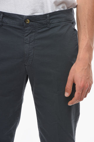 Pantaloni Chino MARAIS Tapered Fit in Tinta Unita