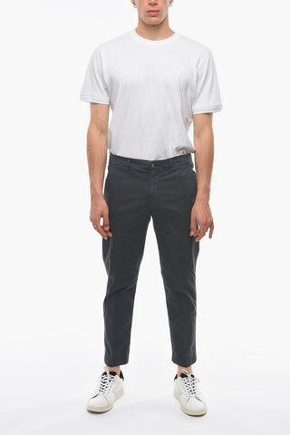 Pantaloni Chino MARAIS Tapered Fit in Tinta Unita