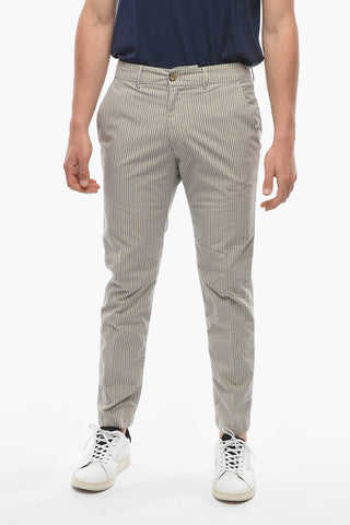 Pantaloni MARAIS A Righe Pencil con 4 Tasche 