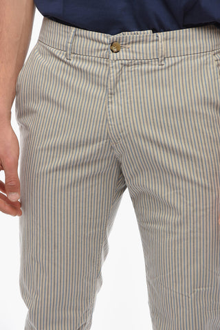 Pantaloni MARAIS A Righe Pencil con 4 Tasche 