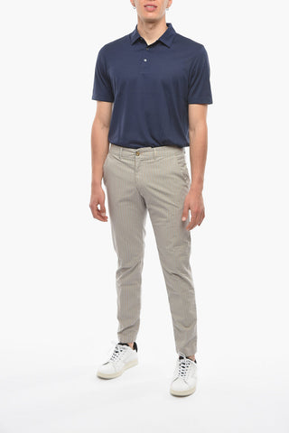 Pantaloni MARAIS A Righe Pencil con 4 Tasche 