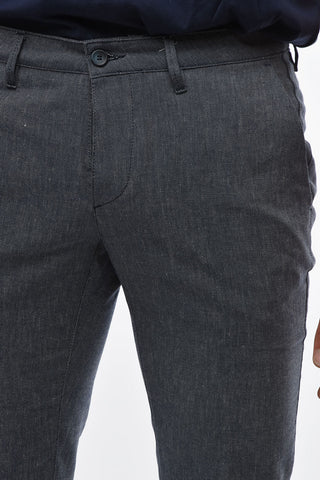 Gabardine Cotton And Linen NEWTOWN Pants