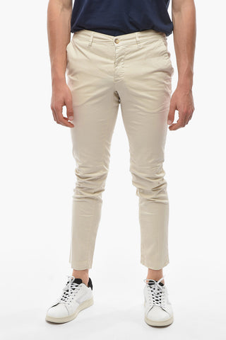 Regular Waist NEWTOWN Chino Pants with Belt Loops
