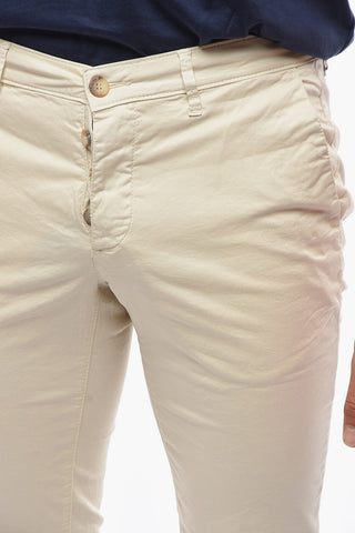 Regular Waist NEWTOWN Chino Pants with Belt Loops